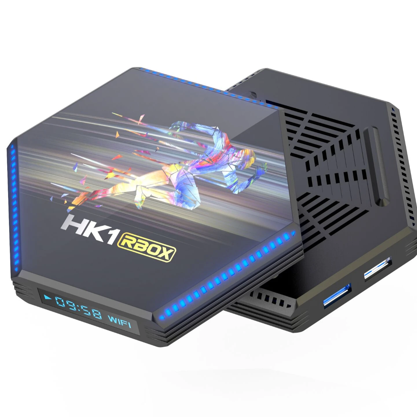 ТВ-приставка RK3566 HK1 RBOX R2 Android 11 четырехъядерный процессор поддержка двух Wi-Fi 1000 м 4 Гб 32
