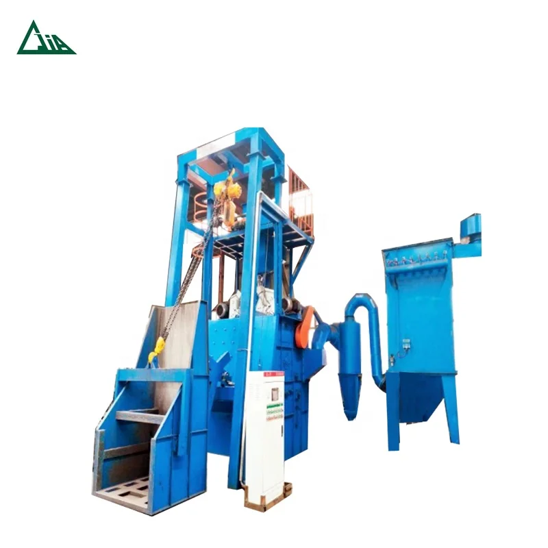 Professional manufacturer QR3210A tumble belt/ rotoblast shot blasting machines for pipe fittings