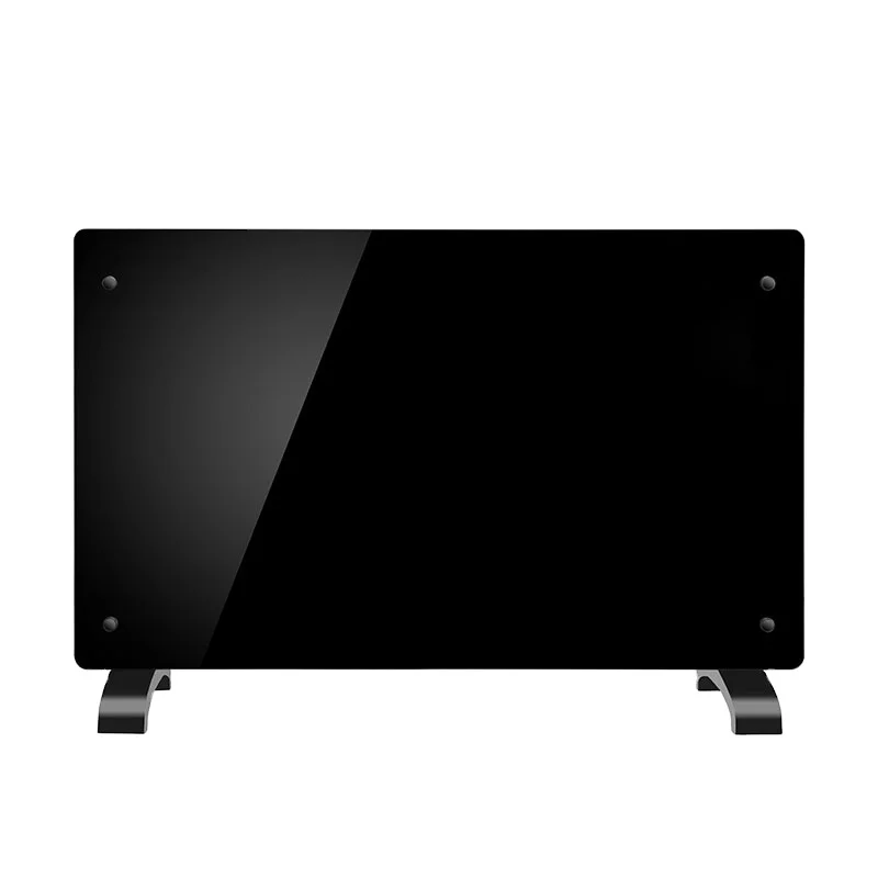 Electric glass infrared heater panel with remote control