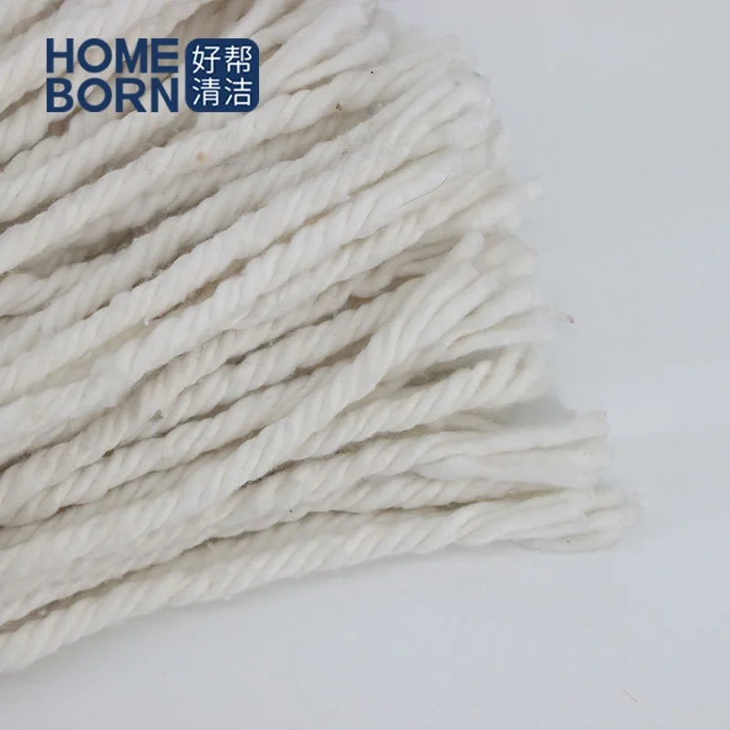 Xingtai cleaning products for household floor milk cotton round mop head manufacturer with iron rod
