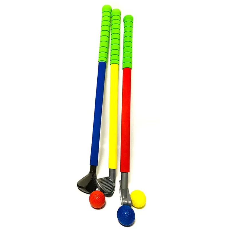 Golf club set kids indoor interaction fitness exercise golf ball toy package educational toy game set