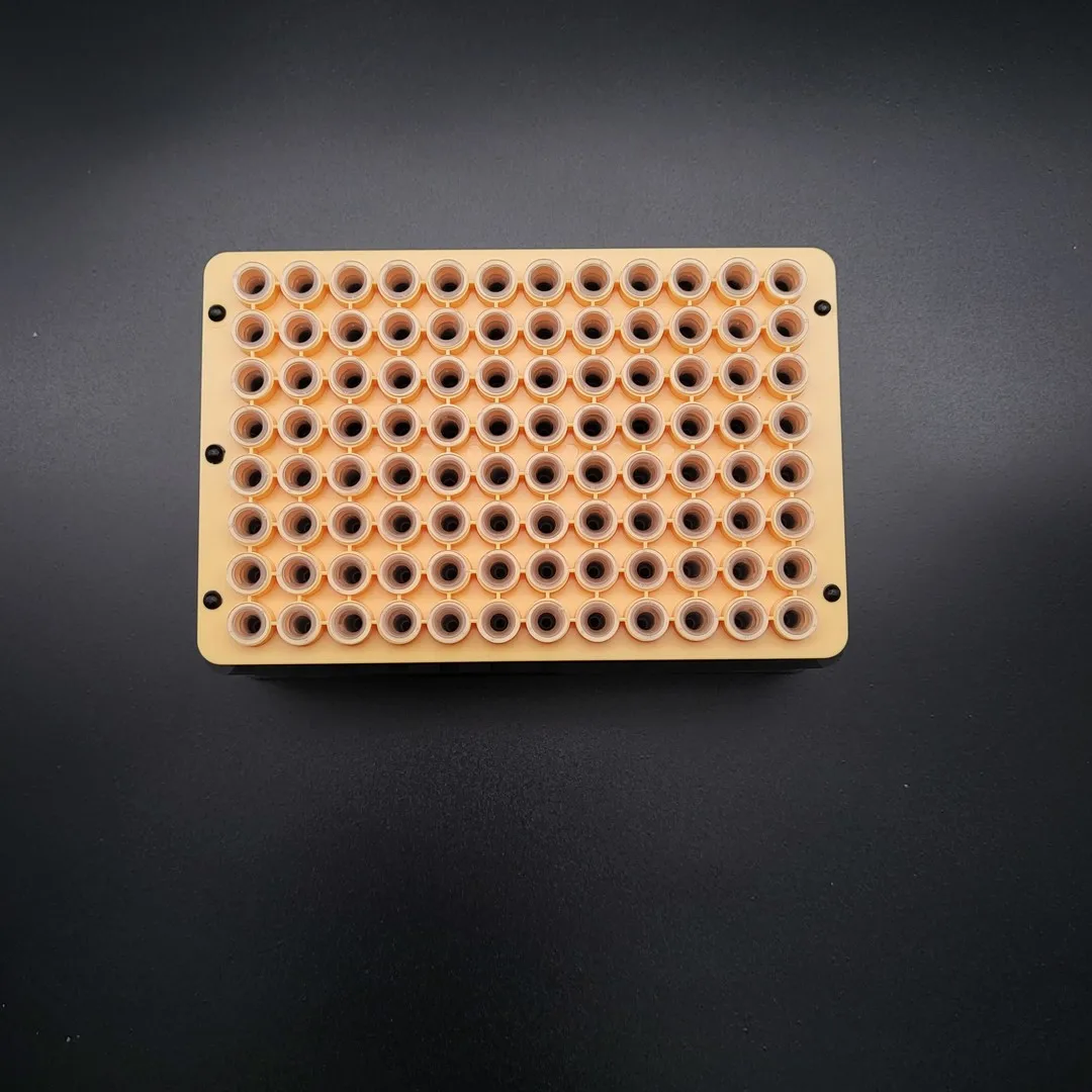 96 Wells 50UL Sterile Plastic Clear Low Adsorption Automation Perkin Elmer Filter Pipette Tip with Rack