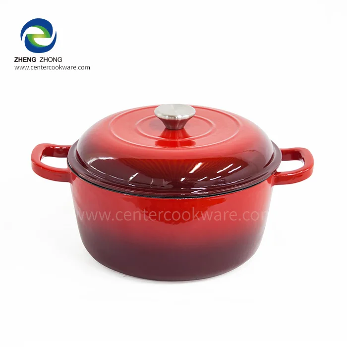 Factory directly supply Tableware cooker restaurant cookware enamel cast iron Casserole dish dutch french oven stew pots