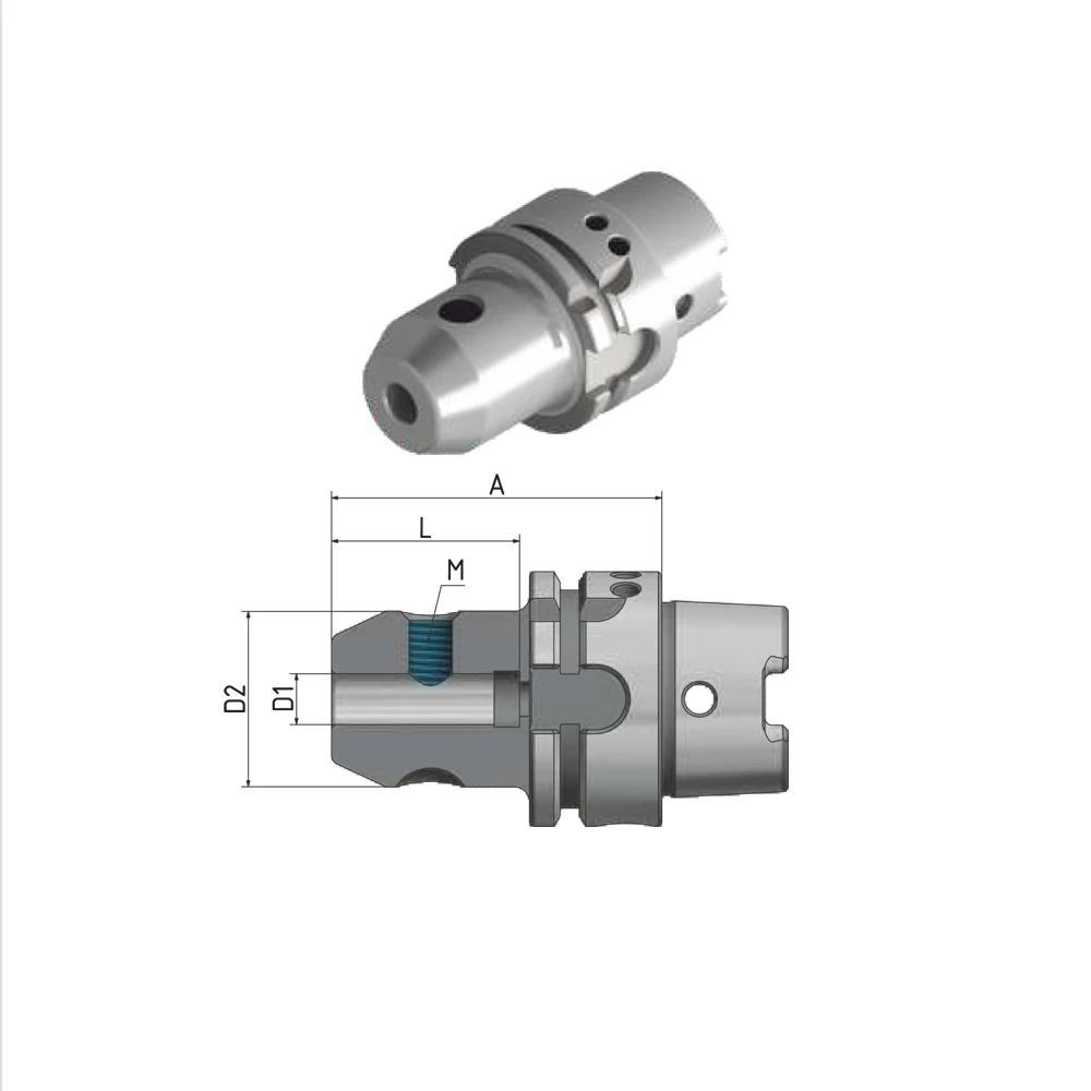 Германия, бренд SCHUSSLER, HSK-A40 A50, торцевая фреза с weldon