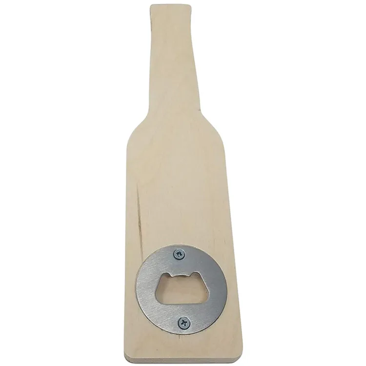 Stainless Steel Round Bottle Opener Inset DIY Kit Hardware Parts Circle 1 3/4 Inches Around