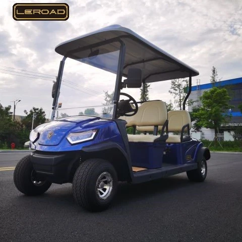 LEROAD Personalized Electric 4 Seats Golf Club Cart For Sale