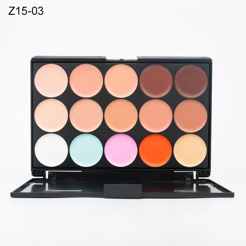 Concealer Palette Makeup 15 Color Long-lasting Foundation Face Contour Palette Concealer