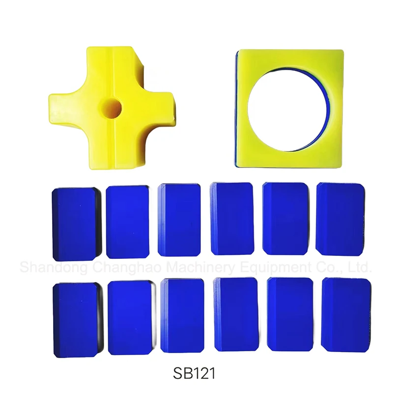 Complete Set SB81 Hydraulic Rock Breaker Hammer Damper Elastic Pad Buffer Block Shock Absorber