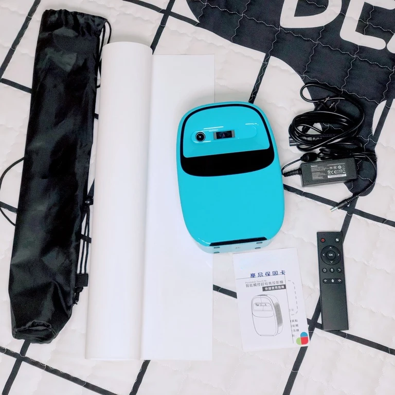 Lazertouch mini projector turns your desktop into a computer