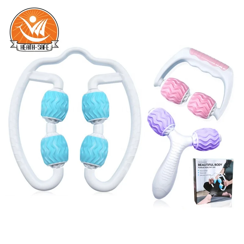 
Hot Sale Leg Massage Clamp Multifunction Muscle Relaxer Leg Roller Massager Yoga Fitness Equipment 
