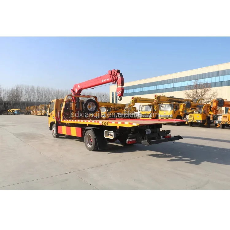 China 8 Ton 16 Ton Straight Arm 10ton 12ton 15ton Telescopic Boom Crane Truck Mounted Cranes with Remote Control