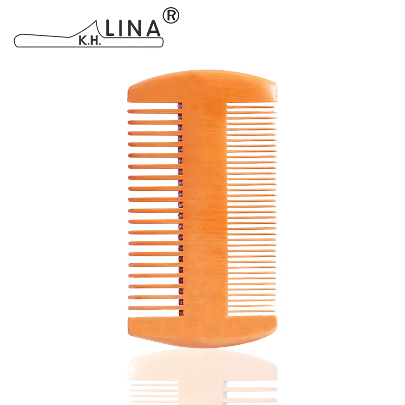 Personalized Mustache Hair Combs Wood Beard Comb For Men