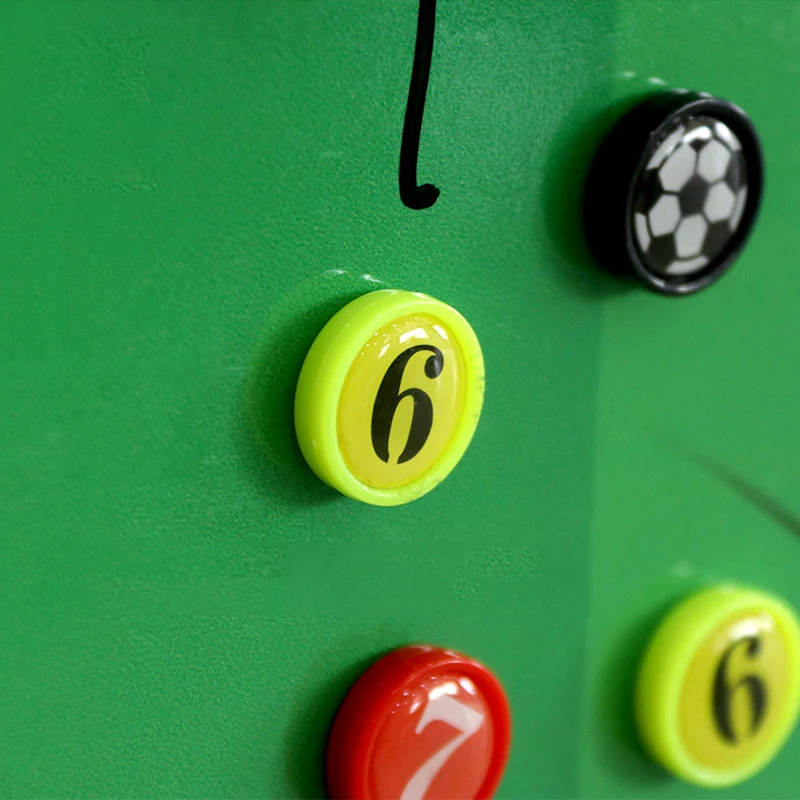 EB6101 Floor-Standing Magnetic Foldable Coaching Tactic Board for Soccer Basketball & Football Custom Logo for Sports Training