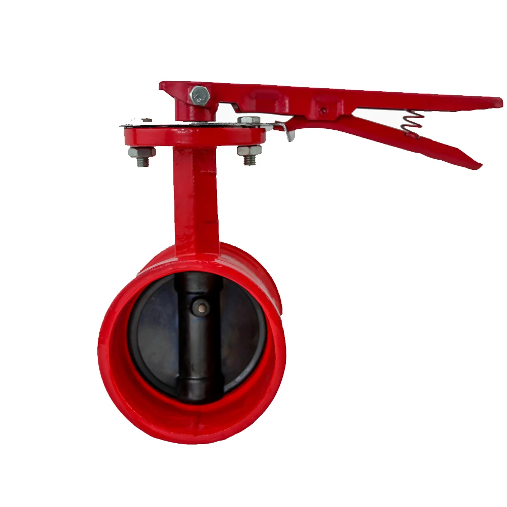 2024 DN50 DN80 DN100 DN150 Turbine grooved signal Butterfly Valve