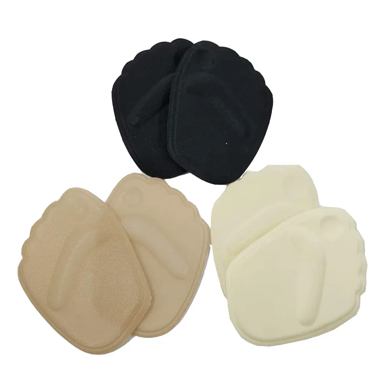 Anti-Slip Forefoot Pad Pu Half Size Forefoot Pad High Heels Invisible Shock Absorption Insole