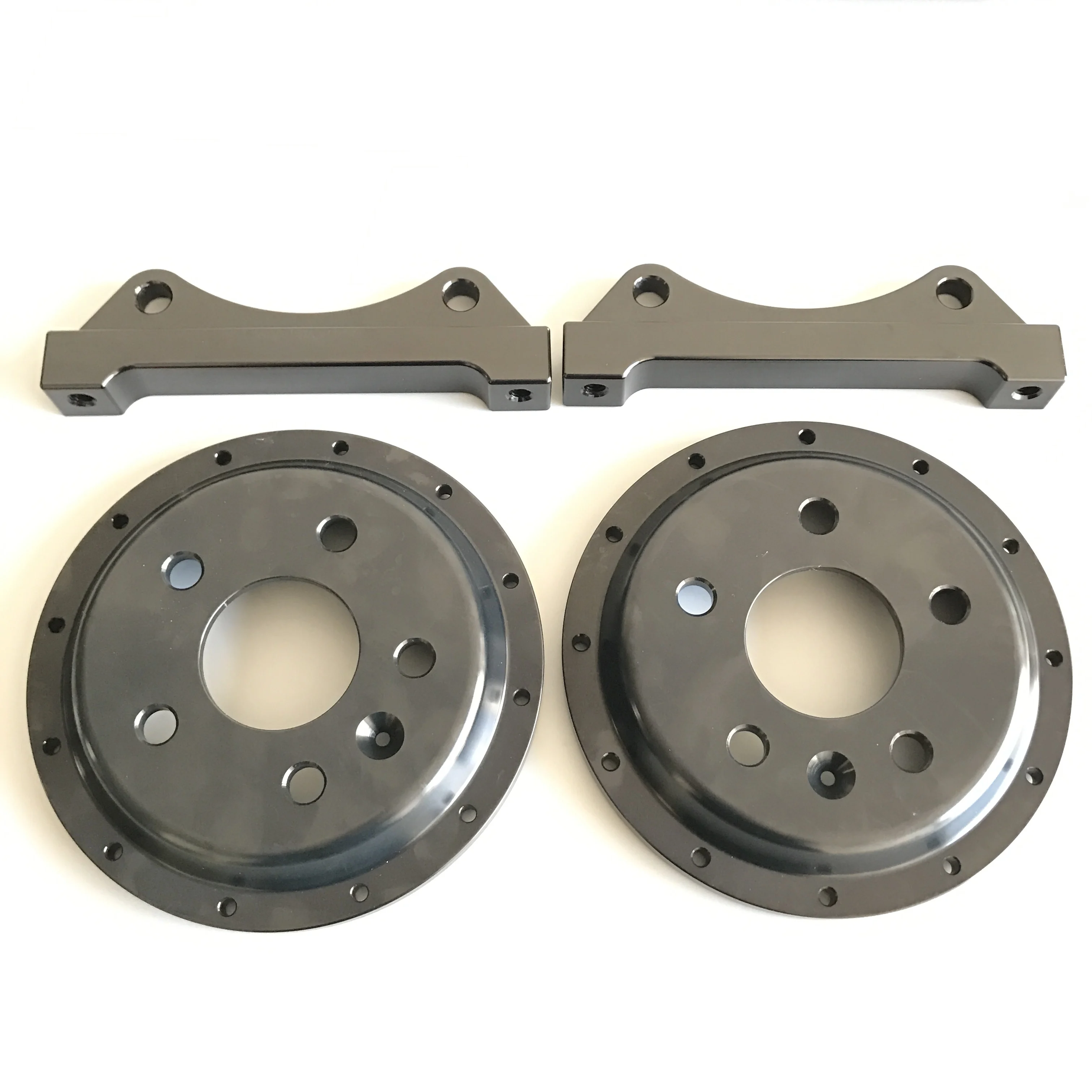 Jekit 6061 Aluminum brake parts center bell and bracket for-BMW X6(E71) 19rim V4 caliper vin WBAFG41089L343885 rear wheel