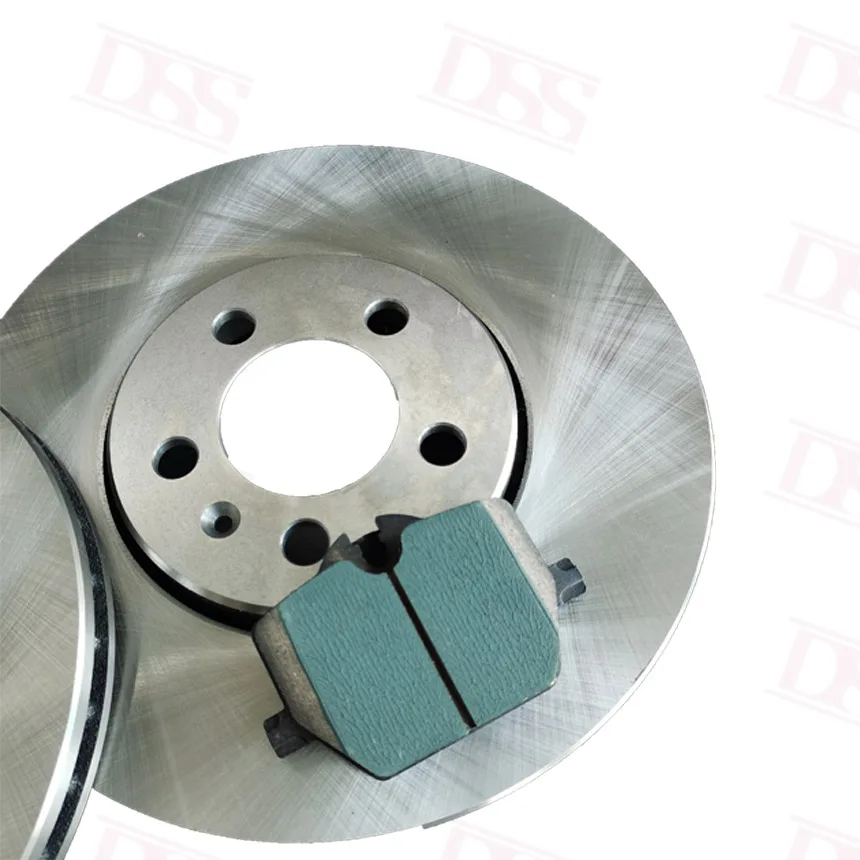 High quality auto brake system slot and drilled holes braking disc brake rotors for Nissan 40206-00QAA