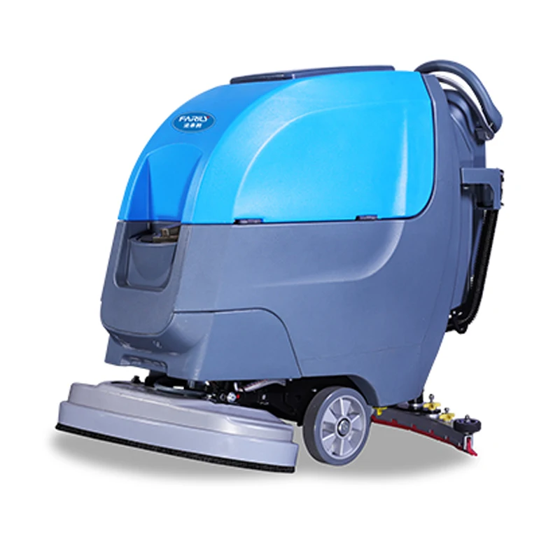 Multifunction high efficiency hand push floor single disc scrubber machine with CE and EMC