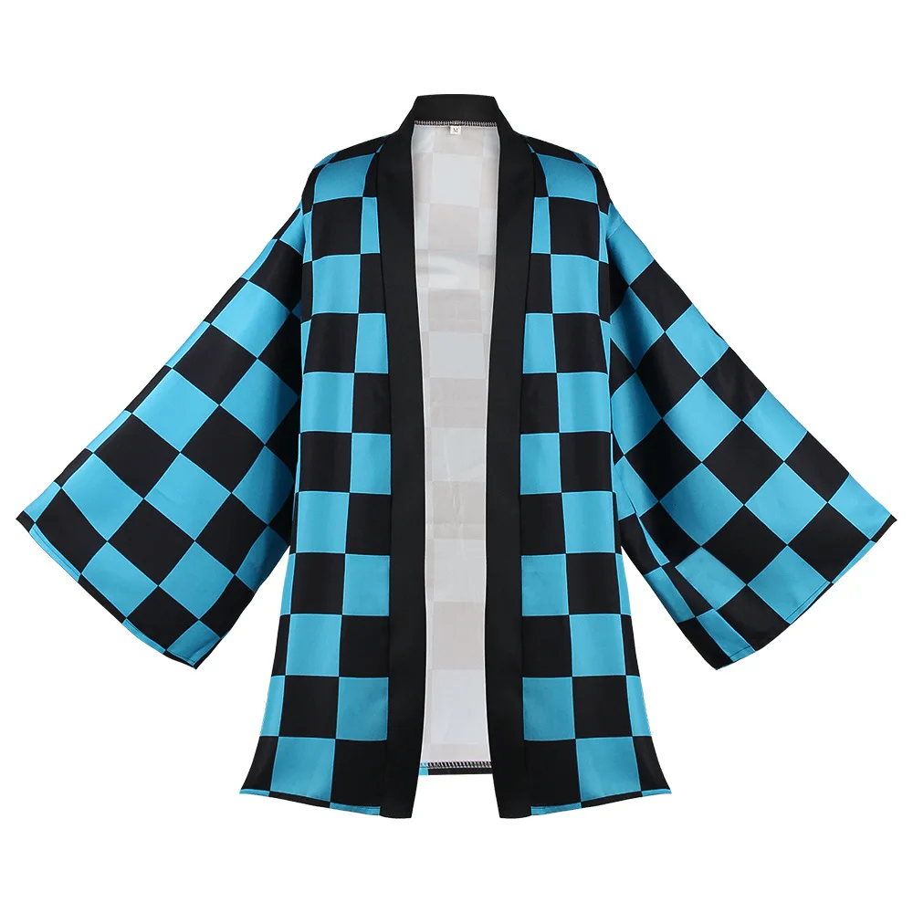 Wholesale Demon Slayer Halloween Kimono Cosplay Kochou Shinobu Tanjirou Tanjirou Long Cape Coat