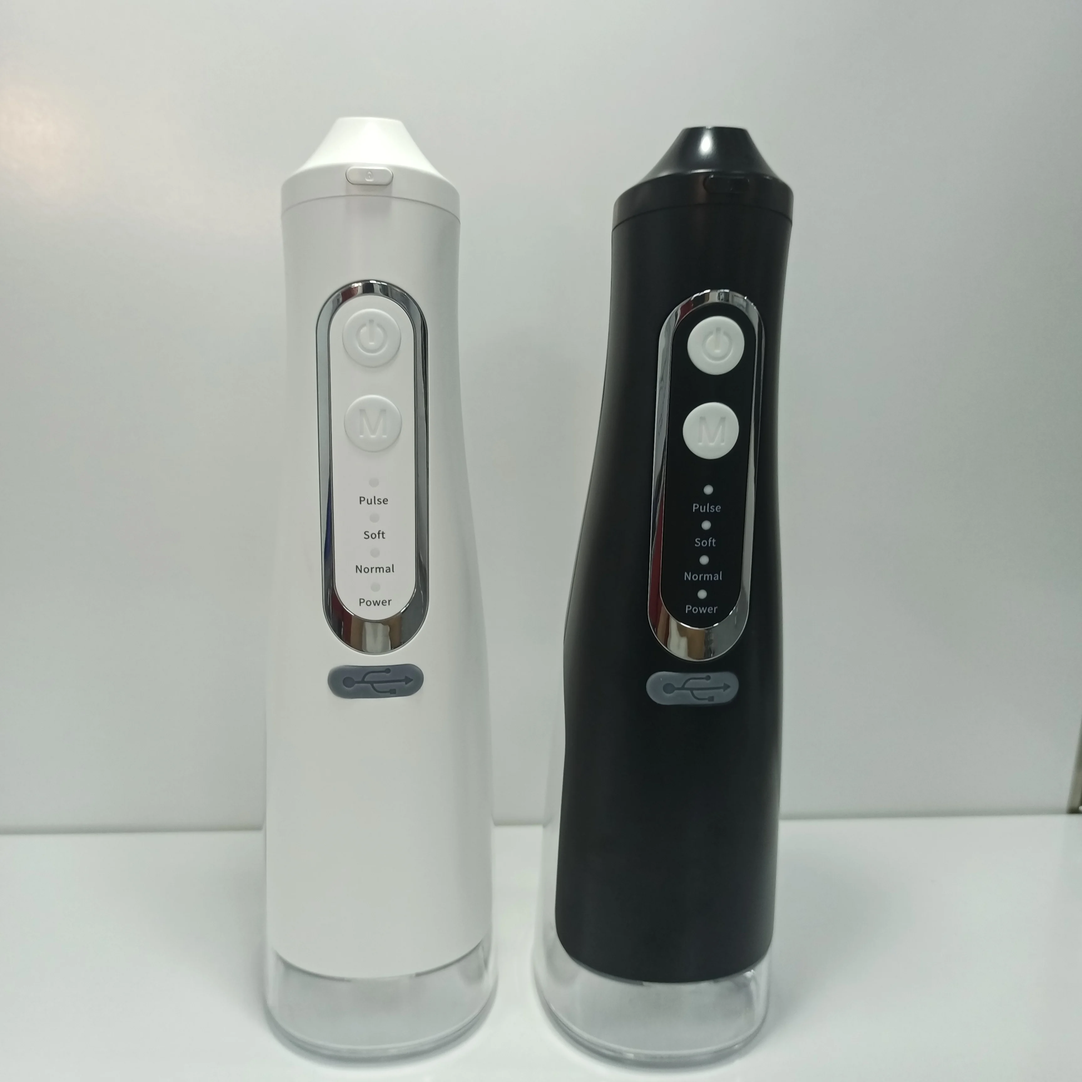 Model M209 360 degrees nozzle rotation mute Water Flosser Four memory modes Type-c hidden charging port IPX7 waterproof