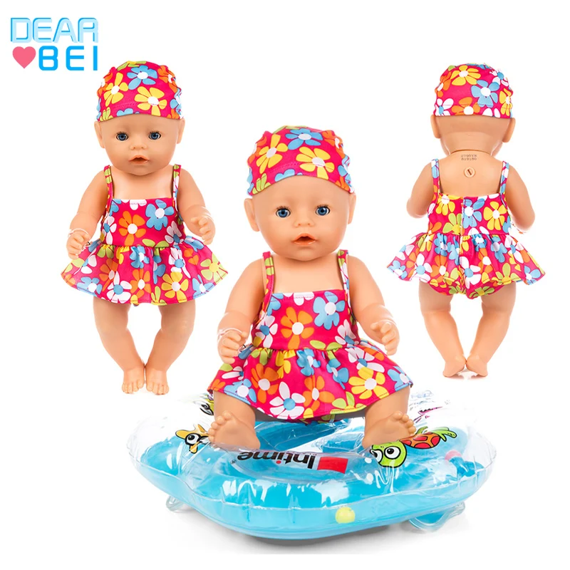 New Doll Swimsuit Fit 18 Inch American 43cm Baby Doll Clothes Accessories, The Best Christmas Gift For Children