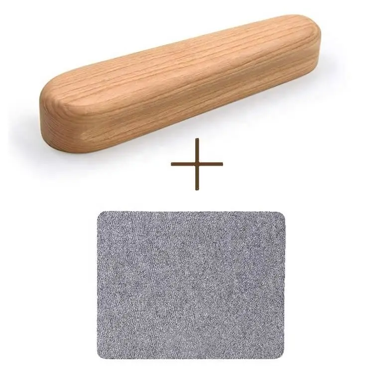 Ironing Hard Ironing Board Wooden Tailors Clapper And Ironing Protective Mat Set