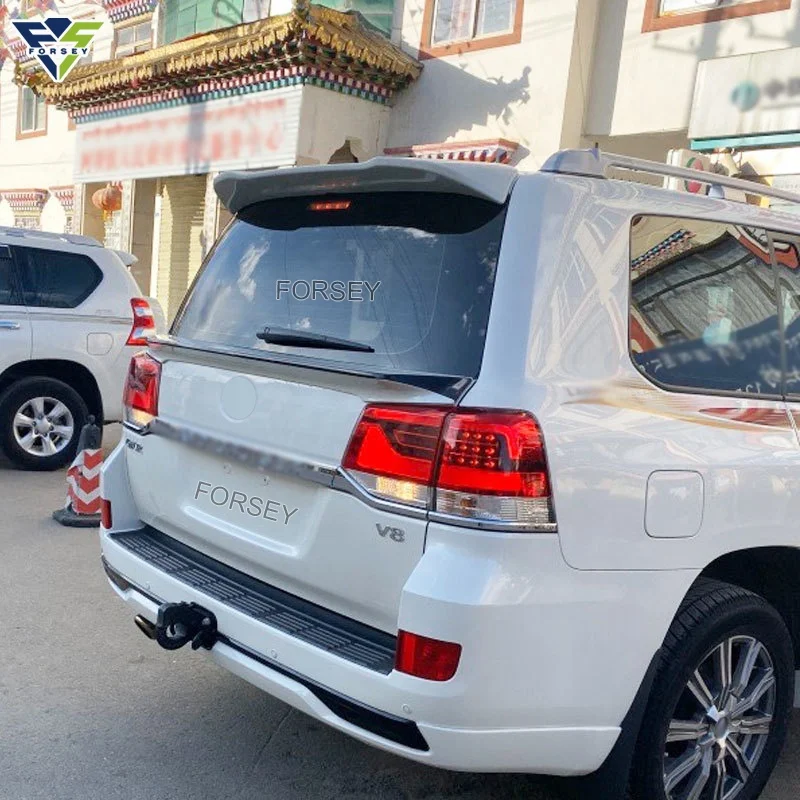 Customized Car Rear Wing ABS Spoiler For Toyota Land Cruiser LC200 2016+ Spoiler Wing Rear Spoiler
