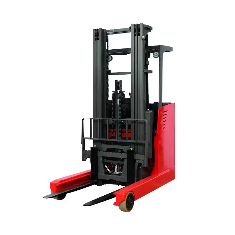 Electric Reach forklift  made in Chinese factory stand up forklift Stand drive forklift