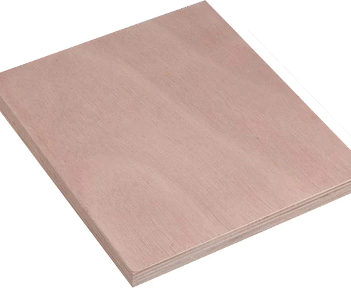 High quality China local material Okoume 15mm Plywood for Cabinet and Furniture