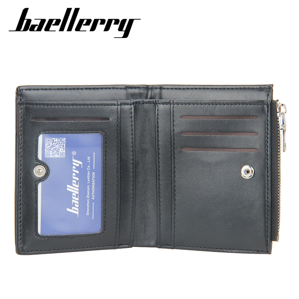 Male Small Portfolio Designer Famous Brand Short Men Wallet Coin Purse Carteras Man Wallet Bag Money Pocket Vallet