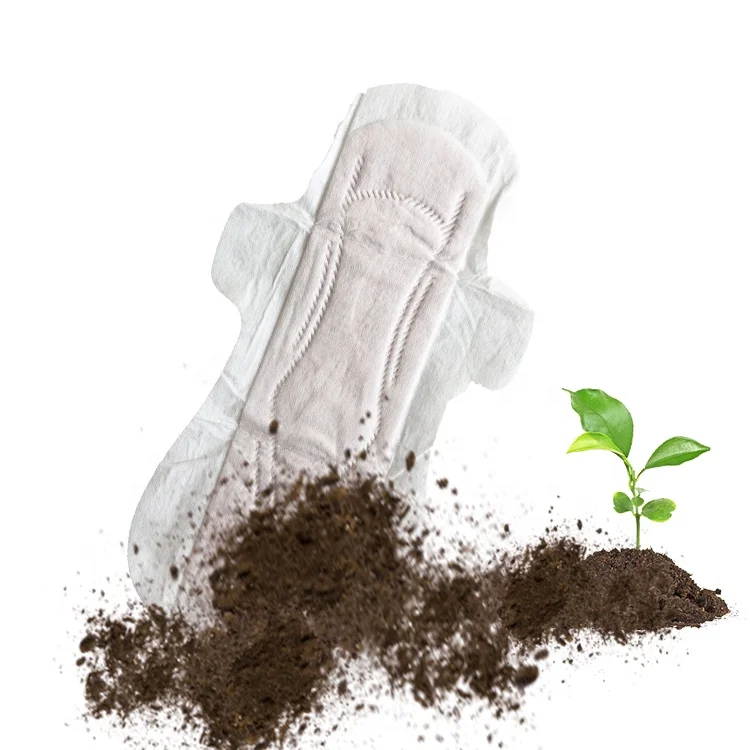 Wholesale Biodegradable women sanitary napkins Organic panty liners Sanitary Pads Healthy Breathable Sanitary pads for women