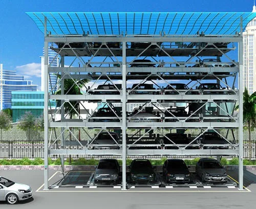 Prefabricated steel structure frame garage/car parks