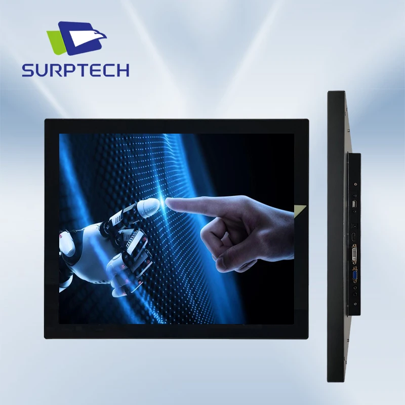 Пользовательские 19 дюймов Ip65 OEM сенсорный ЖК-экран с открытой рамкой промышленный компьютер сенсорный экран монитор многоточечного сенсорного экрана