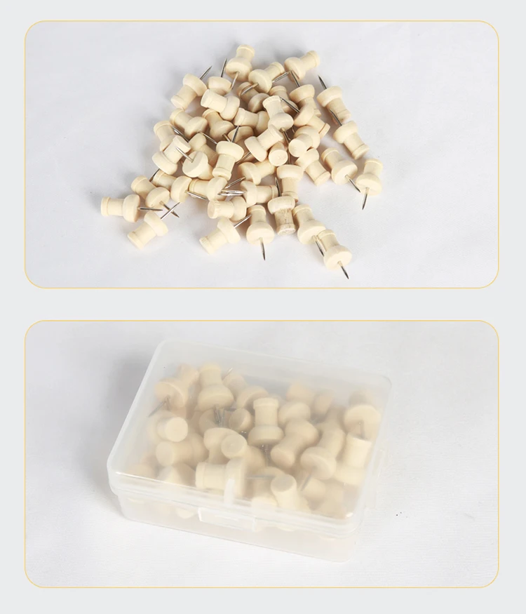 Cork Board Office School Stationery Assorted Making Thumb Tacks Alfinete Multicolor Plastic Tacks Push