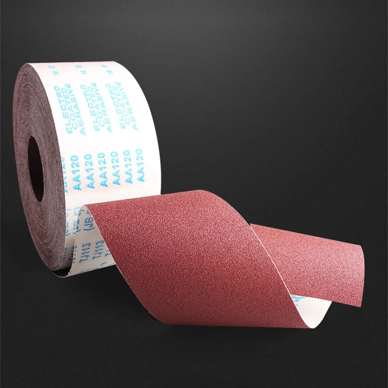 
High Quality Soft Cloth Aluminum Oxide abrasives sanding paper roll 4inch*100y 