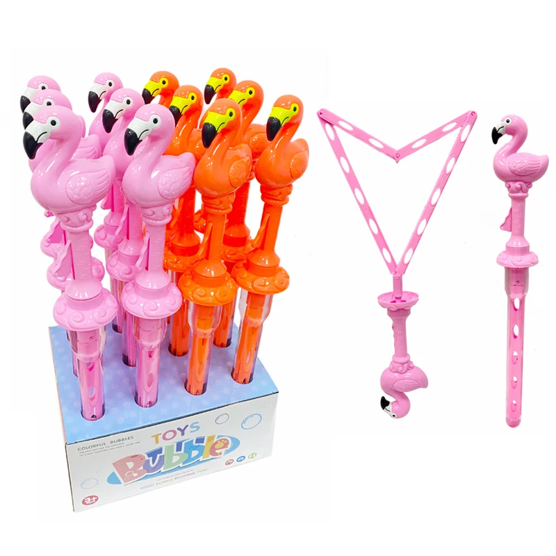 Игрушка для игр на открытом воздухе, мыльница с фламинго, животное, огромные палочки для мыльных пузырей, детские игрушки