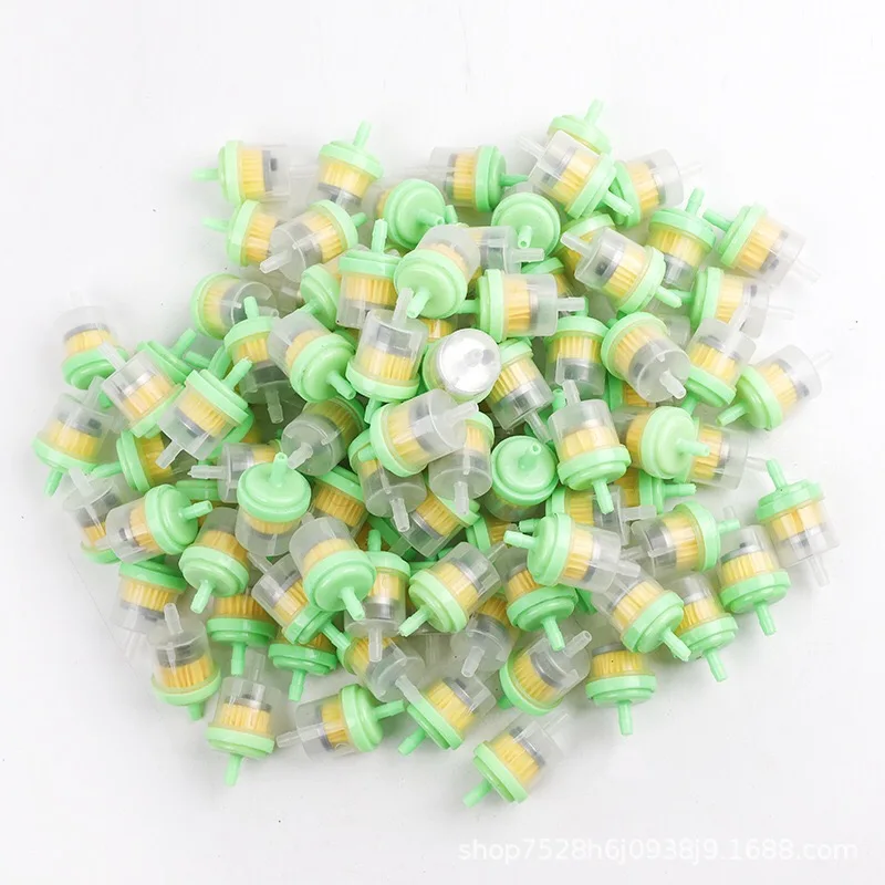 Motorcycle GY6 pedal off-road ATV ATV scooter gasoline filter with magnet oil cup filter element yellow