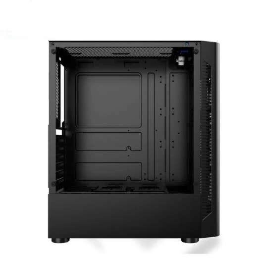 Hot-selling computer panoramic side through 8 fans for cooling hardware pc gaming cases & towers