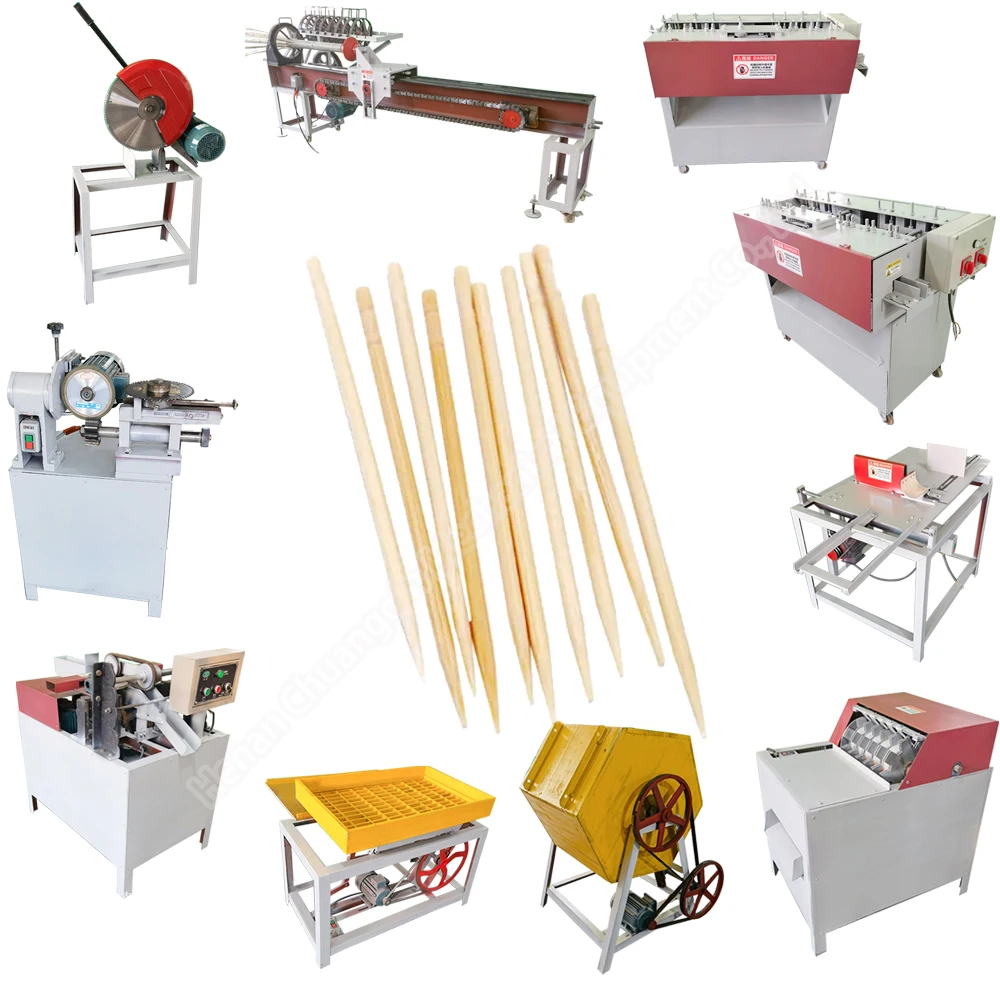 Bamboo floor processing machine toothpick bottle making machine wood cutting saw machine handheld