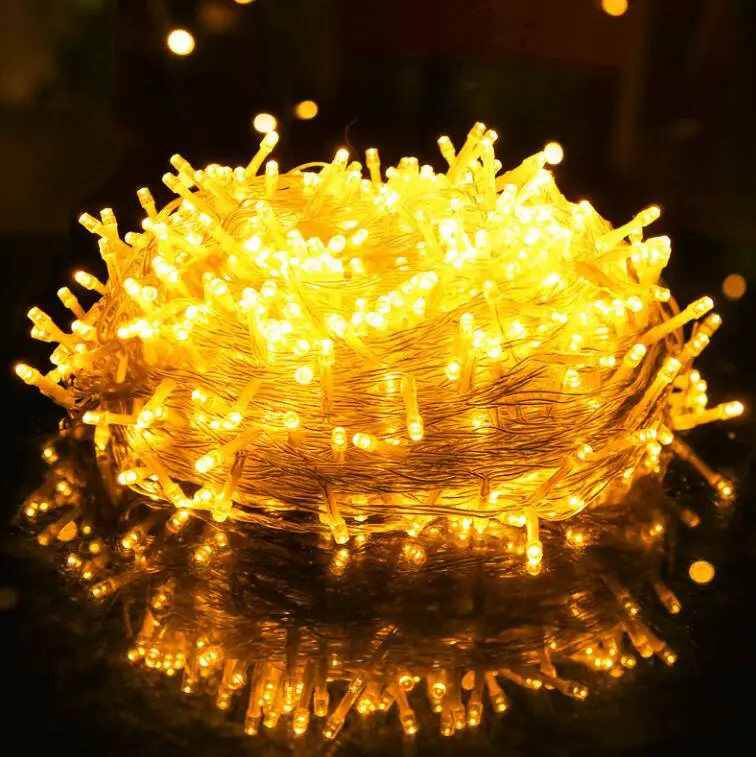 3AA Battery/USB Powered decoraciones navidenas Copper String Fairy Christmas Light