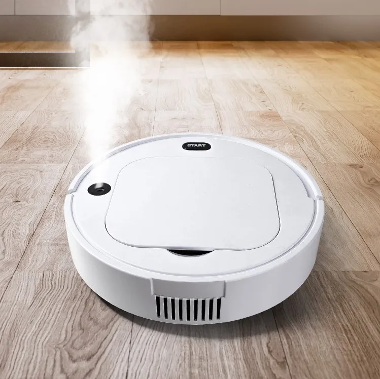 Household intelligent humidifying sweeping robotic usb charging vacuum cleaning machine spray lazy sweeper dust removal robot