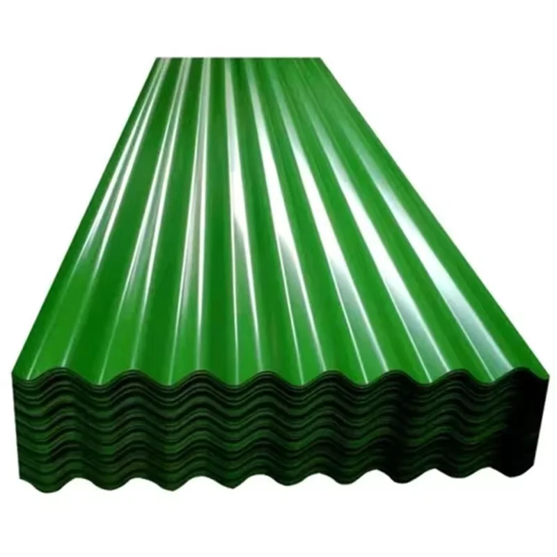 Manufacturer customized  0.12-0.13mm  color coated corrugated steel roofing sheet reliable quality