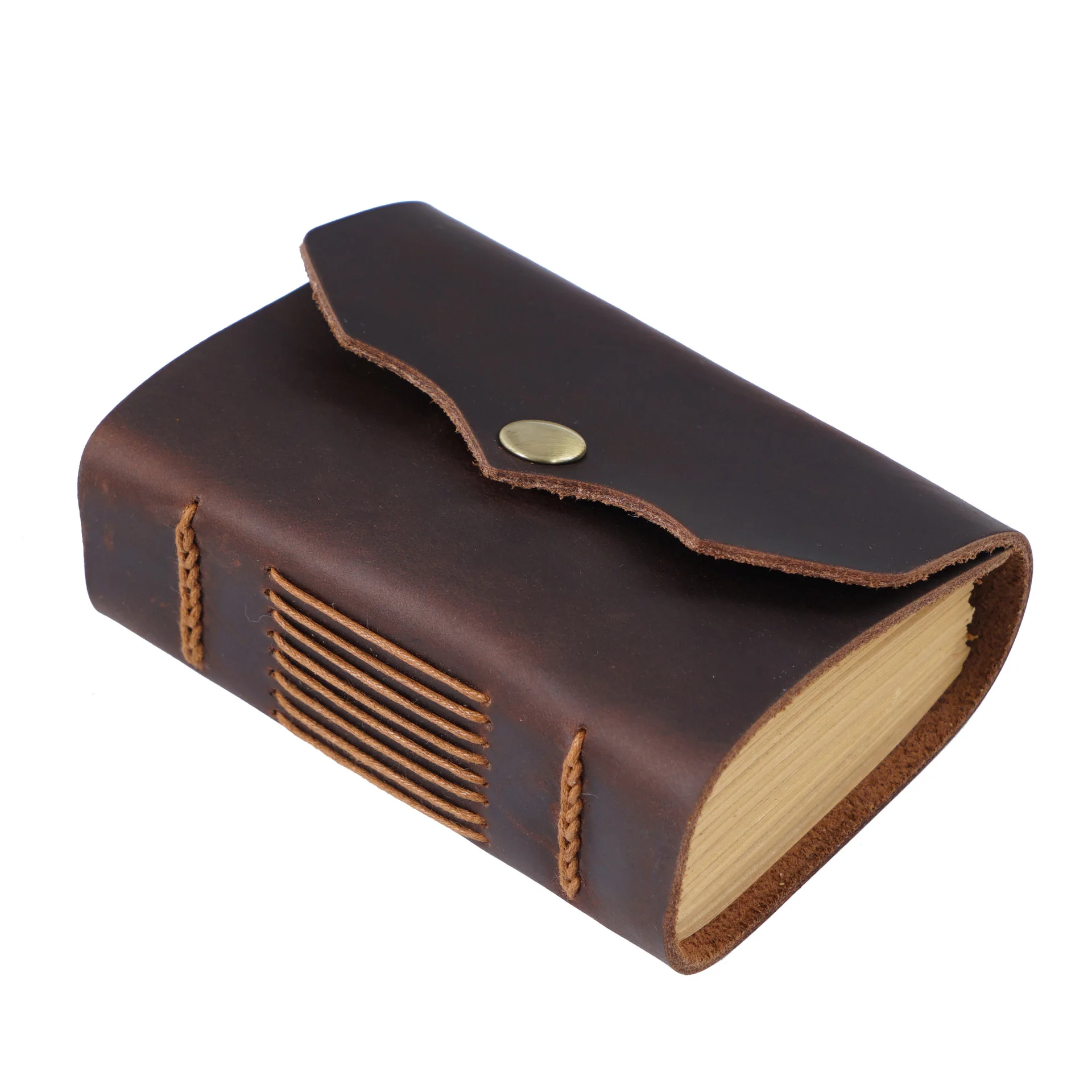 First layer cowhide travel Notebook Vintage Collection handmade loose-leaf book Magic Key Diary Gift