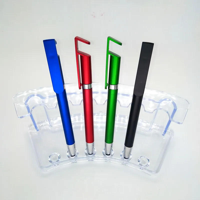 YIHENG Promotional Plastic Stylus Pens multifunctional Ballpen With Pen Holder Ballpoint Pens With Custom Logo