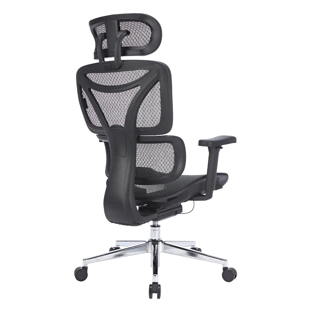 Modern New Design Full Mesh Office Chair Fabric Swivel Ergonomic Chair Wire Control Mechanism with Adjustable Headrest & back