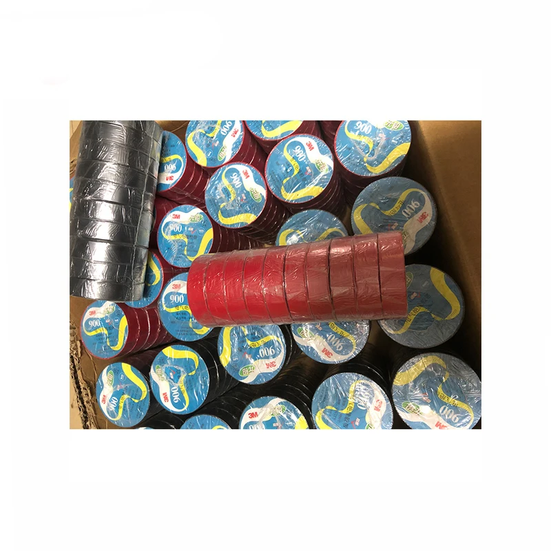PVC Vinyl Automotive Electrical Insulating Adhesive Tape Winding Wire Harness PVC Insulation Electrical Tape