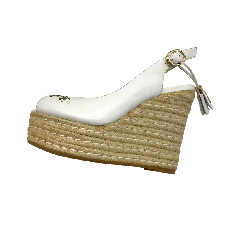 
2021 Woman Summer Sexy Wedge Sandals Platform Ladies High Heels Shoes High Quality Brand Designer Espadrilles Sandals Women 