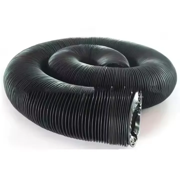 China Supplier PVC Spiral Hose Multiple Tube Aluminum Foil Flexible Air Ducts Industrial Welding Gas System HVAC Parts
