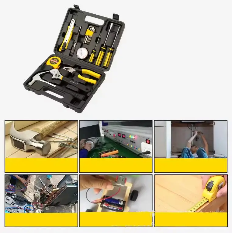 Factory Wholesale Price 12Piece General Household Hand Auto Repair Tool Set