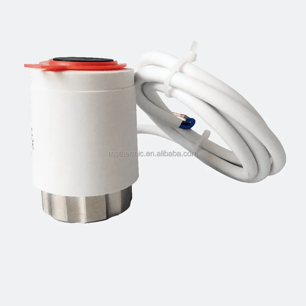 230V Normally Closed Electric Thermal Actuator for Water Valves or Manifold in Floor Heating System
